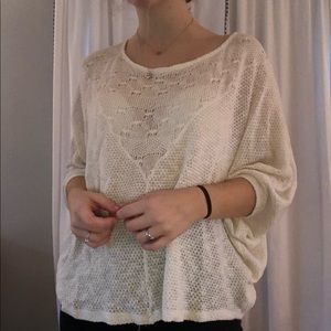 Crochet sweater